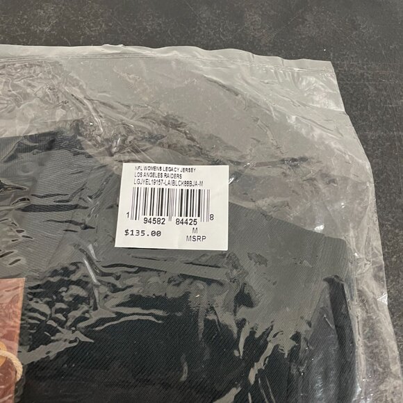 Mitchell & Ness Los Angeles Raiders Bo Jackson #34 Black 1988 legacy Jersey M - Picture 2 of 4